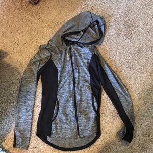 NWT size small reebok grey and black jacket